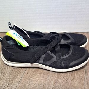 New Lands End Mary Jane Style Shoes Womans size 10D Microbial Control NWT
